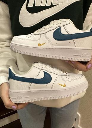 Кроссовки nike air force mini swoosh novy blue