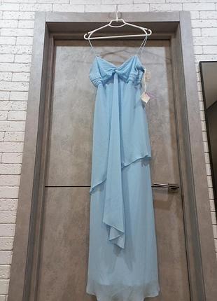 Гарна, шифонова ,вечірня сукня довга