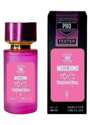 Духи moschino toy 2 bubble gum tester pro женский 58 мл2 фото