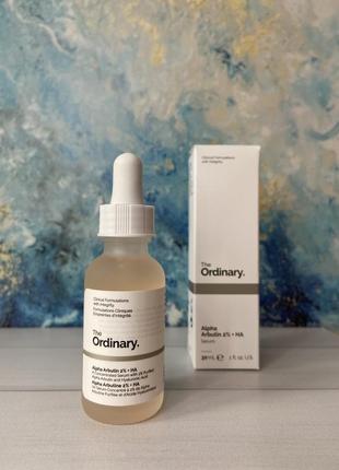 The ordinary - ferrulic liposerum bha-pha control - сыворотка с альфа арбутином и гиалуроновой кислотой