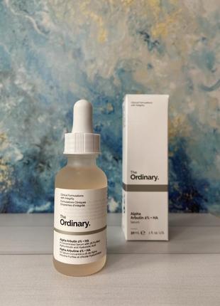 The ordinary - alpha arbutin 2% + ha - сироватка з альфа арбутином і гіалуроновою кислотою