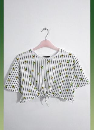 Футболка об'ємна вкорочена tally weijl