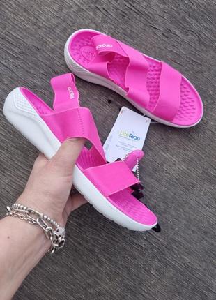 Босоножки Crocband crocs Classic Clog Awake NY White-21/22cm