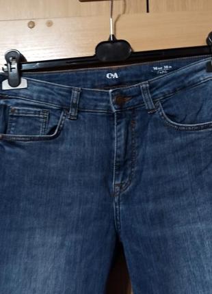Стрейчевые джинсовые капри бриджи м2 фото