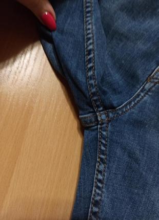 Стрейчевые джинсовые капри бриджи м9 фото