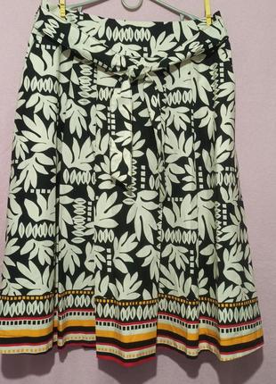 #весняний розпродаж! натуральная юбка миди новая 16 размер