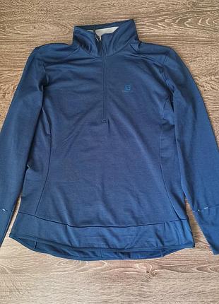 Salomon жіноча брендова термокофта advancedskin warm - xl