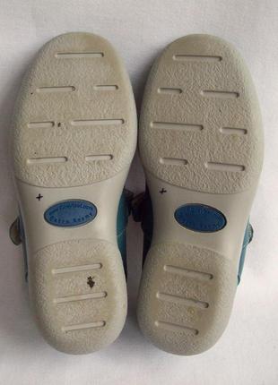 Туфли сандалии кожа, стелька 23,5 см.7 фото