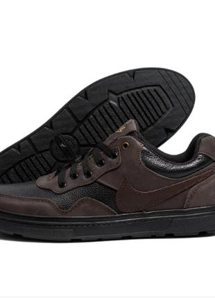 Мужские кожаные кроссовки nike n-13 кор