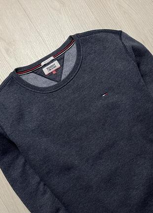 Чоловічий преміальний світшот tommy hilfiger, розмір l-xl3 фото