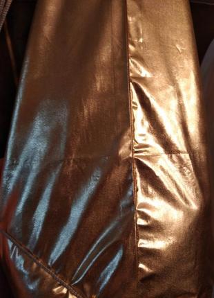 Золотая торба мешок рюкзак из трикотажного материала золотого цвета 41см на 32см6 фото