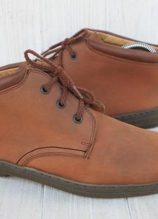 Ботинки bally кожа сделаны в швейцарии 41р