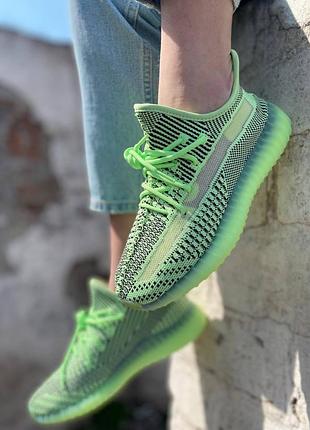 Жіночі кросівки adidas yeezy boost 350 лимонні кроссовки женские адидас изи буст лимонные