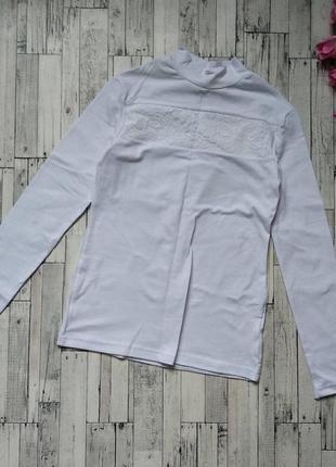 Водолазка белая на девочку lira kids