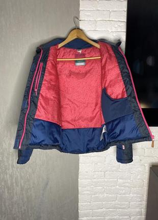 Спортивная дутая куртка демисезонная куртка на подростка куртка на девчонку 13-14р wedze от decathlon4 фото
