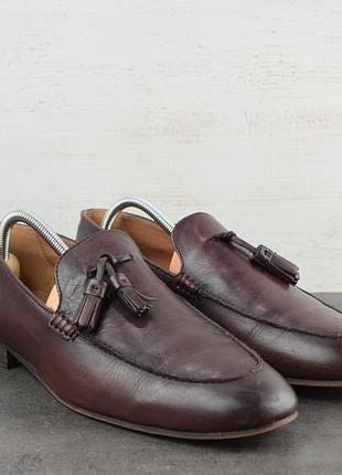 Туфли hudson london. кожа. размер 43