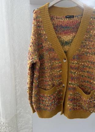 Яркий свитер кардиган shein2 фото