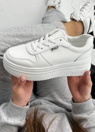 Кросівки кеди висока підошва