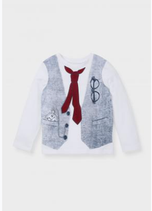 Реглан нарядний краватка краваткою 122 довгим рукавом тонкий тонка кофта кофточка галстук галстуком