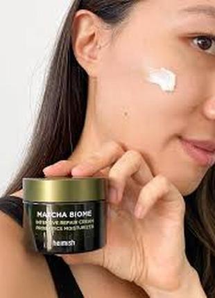 Восстанавливающий крем 5 мл heimish matcha biome intensive repair cream2 фото