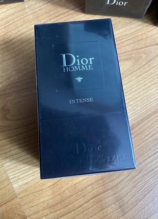 Dior homme intense 100ml christian діор хоум інтенс чоловічі парфуми мужские духи диор интенс