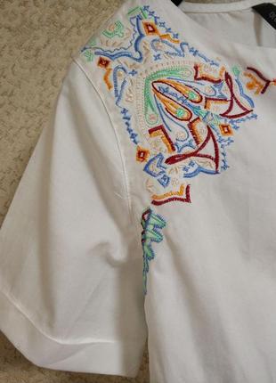 Блуза блузка вышиванка вышивка shojo collection, р.l4 фото
