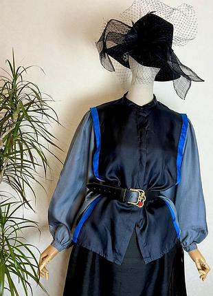 Винтаж,блуза,,люкс бренд, дизайнер,emilio carducci,italy