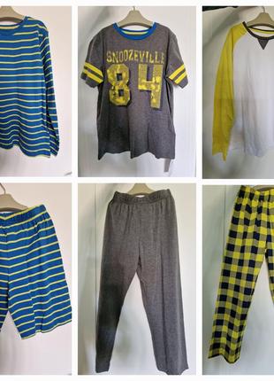 Комплект 3шт пижам mark&amp;spenser 9-10 лет