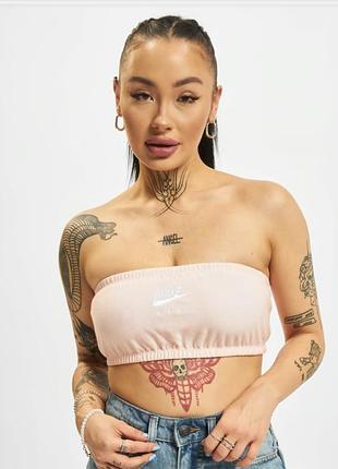 Женский
топ-бандо air pique bandeau летняя майка кроп топ новый оригинал