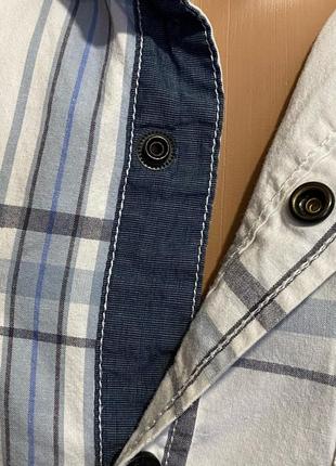 Мужская рубашка на кнопках (лот№84)