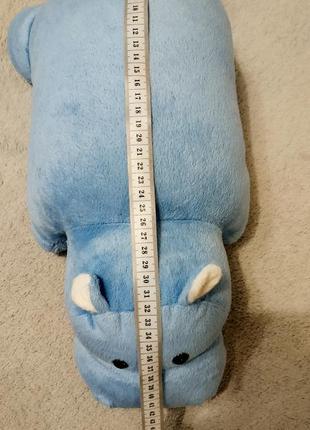Мягкая игрушка бегемот 7