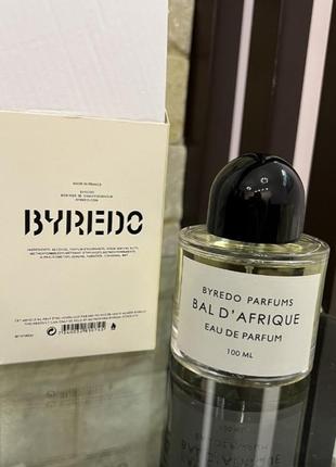 Tester byredo bal d'afrique 100ml edp байредо африканский бал / буредо бал де аффрик