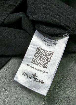 Мужская футболка stone island black4 фото