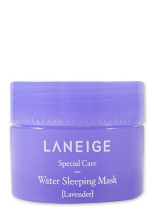 Ночная увлажняющая маска с лавандой 15 мл laneige water sleeping Source mask lavender