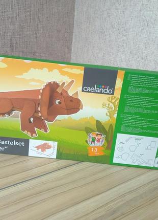 Детский набор для творчества динозавр crelando2 фото