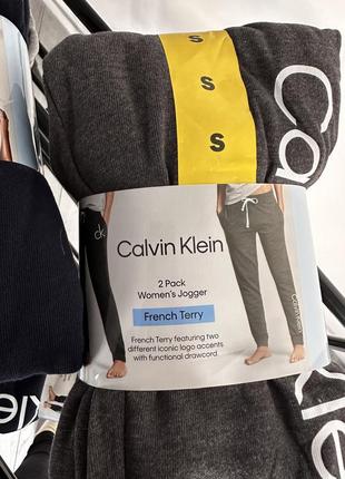 Жіночі спортивні штани ‚calvin klein’ 2шт.=1 уп розмір: s, m