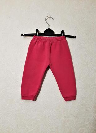Garanimals американські рейтузи штани рожеві лосини теплі всередині байкові на дівчинку 9-12міс4 фото