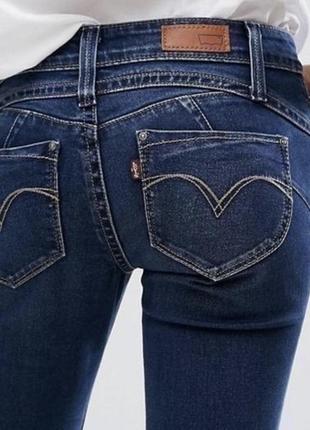 Новые джинсы low rise бренда levi’s