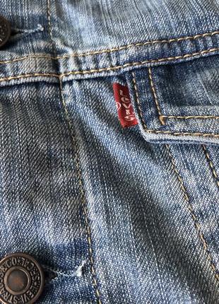 Куртка джинсовці levi's®️. оригінал. s-m(44).3 фото