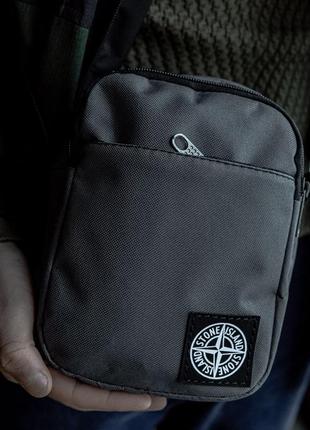 Сумка месенджер stone island