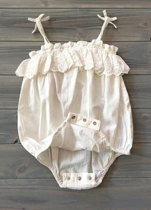 Праздничный боди old navy для девочки 1-3мес.