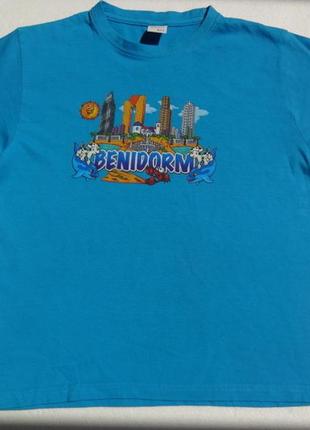 Anbor. футболка с принтом города на 9-11лет.1 фото