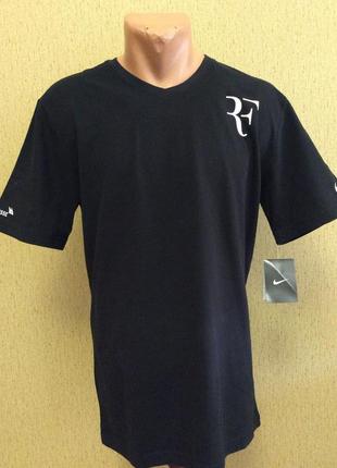 Чоловіча нова футболка nike dri fit roger federers автограф оригінал розмір m