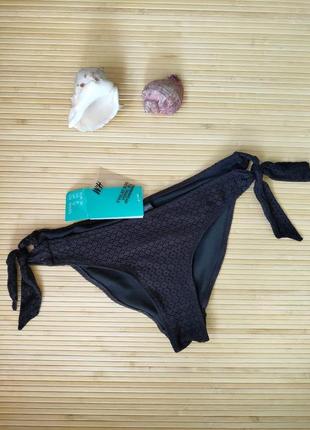 Плавки з мереживом на зав'язках / низ купалтника h&m