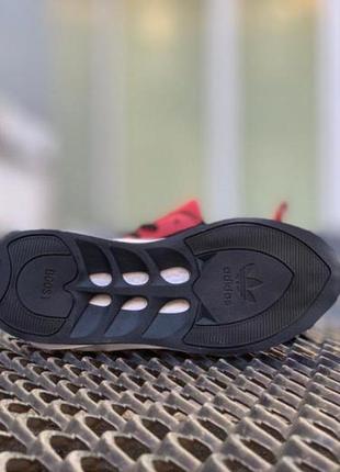 Кроссовки adidas sharks red black4 фото