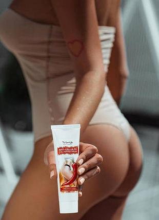 Антицеллюлитный крем anti-cellulite chili pepper cream top beauty1 фото