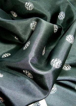 Красивый винтажный мужской шейный платок из натурального шелка.3 фото
