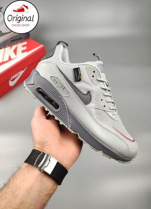 Мужские кроссовки nike air max 90 surplus gray