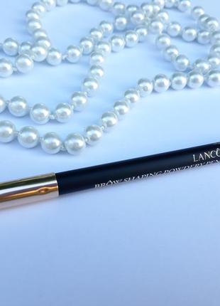 Олівець для брів lancome brow shaping powdery pencil1 фото