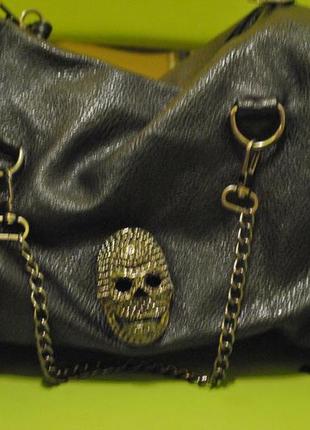 Сумка сумочка з черепами2 фото